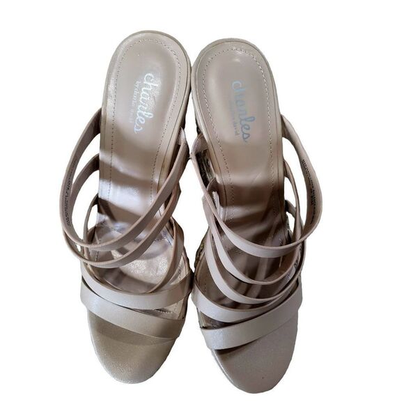 Charles David Strappy Wedge Sandal - Picture 2 of 7